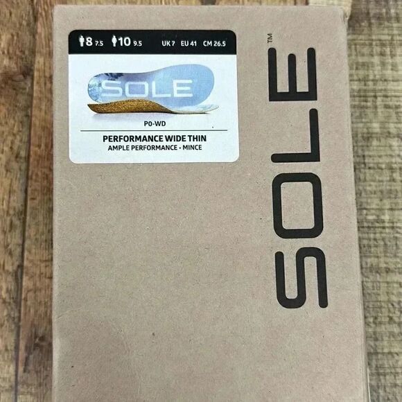 Sole Insoles NIB- Superior Support for Pain Relief (size women’s 10) - Picture 4 of 11